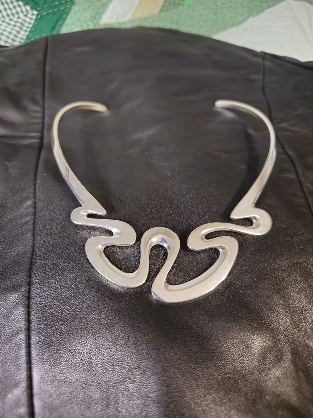 Dominique Dinouart Sterling Silver Wave - Modern Women’s Jewelry - Picture 4 of 8